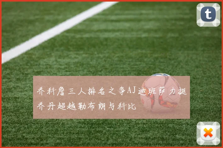 乔科詹三人排名之争AJ迪班萨力挺乔丹超越勒布朗与科比